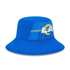 Los Angeles Rams New Era 2023 NFL Training Camp Stretch Bucket Hat Royal