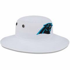 Carolina Panthers New Era 2023 NFL Training Camp Panama Bucket Hat White