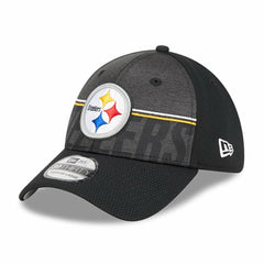 Pittsburgh Steelers New Era 2023 NFL Training Camp 39THIRTY Flex Hat Black