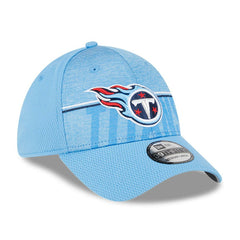 Tennessee Titans New Era 2023 NFL Training Camp 39THIRTY Flex Hat Light Blue