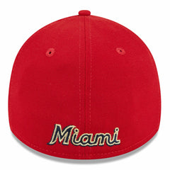 Miami Marlins New Era 2023 Fourth of July 39THIRTY Flex Hat - Red Hats