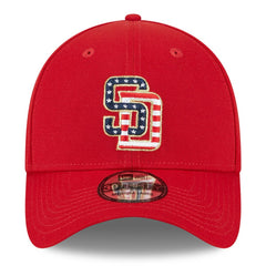 San Diego Padres New Era 2023 Fourth of July 39THIRTY Flex Hat - Red Hats