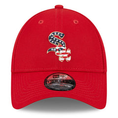Chicago White Sox New Era 2023 Fourth of July 9FORTY Adjustable Hat - Red Hats