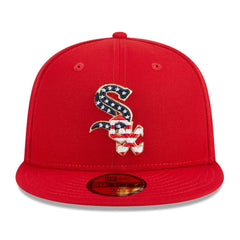 Chicago White Sox New Era 2023 Fourth of July 59FIFTY Fitted Hat - Red Hats