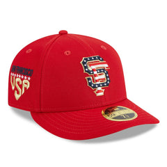 San Francisco Giants New Era 2023 Fourth of July Low Profile 59FIFTY Fitted Hat - Red Hats