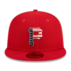 Pittsburgh Pirates New Era 2023 Fourth of July 59FIFTY Fitted Hat - Red Hats
