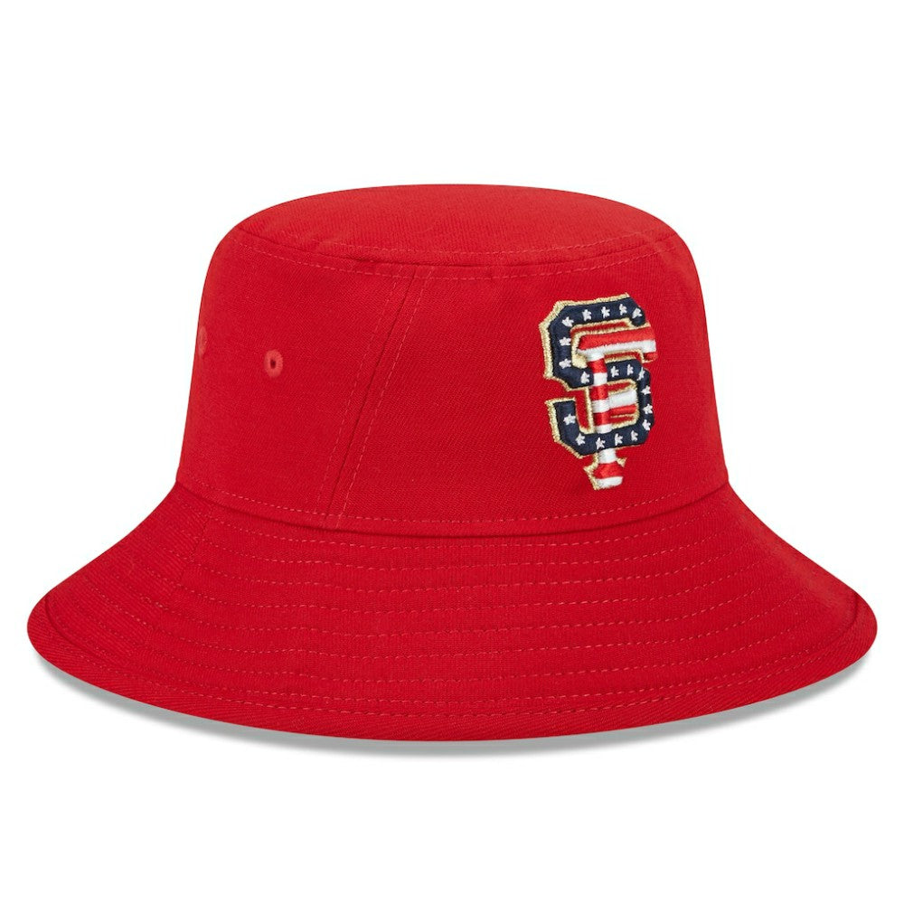 San Francisco Giants New Era 2023 Fourth of July Bucket Hat - Red Hats