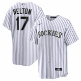 MLB Todd Helton Colorado Rockies Nike Home Retired Player Replica Jersey - White