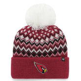 Arizona Cardinals '47 Women's Elsa Cuffed Knit Hat with Pom Cardinal