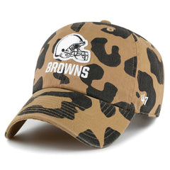 Cleveland Browns '47 Women's Rosette Clean Up Adjustable Hat Tan
