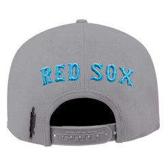 Boston Red Sox Pro Standard Washed Neon Snapback Hat - Gray Hats