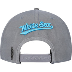 Chicago White Sox Pro Standard Washed Neon Snapback Hat - Gray Hats
