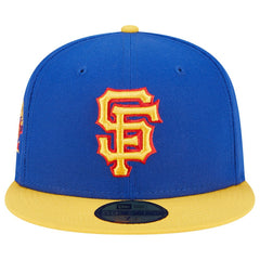San Francisco Giants New Era Empire 59FIFTY Fitted Hat - Royal/Yellow Hats