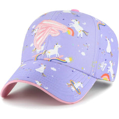 Atlanta Falcons '47 Girls Preschool Unicorn Clean Up Adjustable Hat Lavender