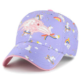 Baltimore Ravens '47 Girls Preschool Unicorn Clean Up Adjustable Hat Lavender