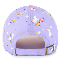 Baltimore Ravens '47 Girls Preschool Unicorn Clean Up Adjustable Hat Lavender