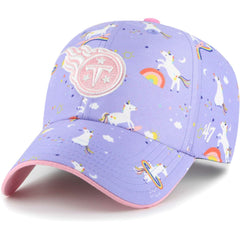 Tennessee Titans '47 Girls Preschool Unicorn Clean Up Adjustable Hat Lavender
