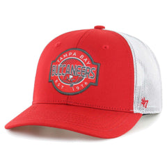 Tampa Bay Buccaneers '47 Youth Scramble Adjustable Trucker Hat Red/White