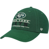New York Jets '47 Vernon Clean Up Adjustable Hat Green