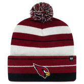 Arizona Cardinals '47 Powerline Cuffed Knit Hat with Pom Cardinal