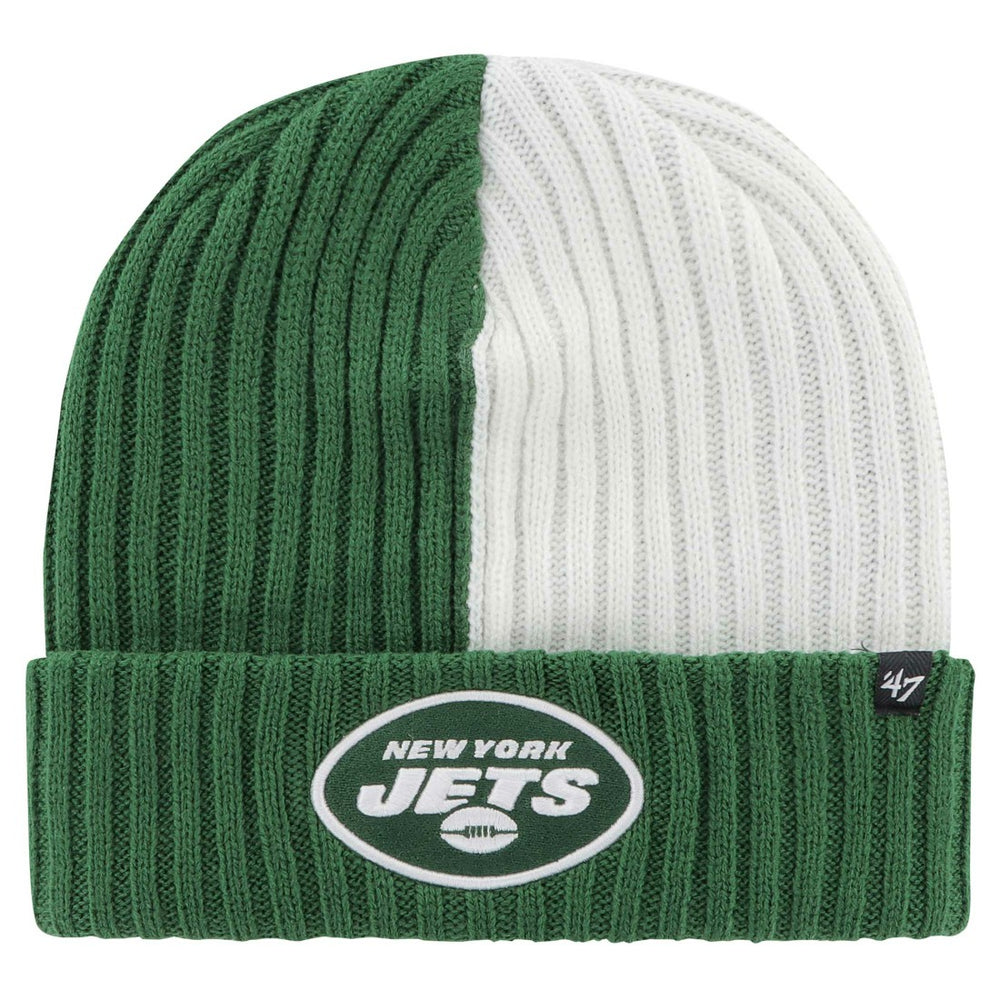 New York Jets '47 Fracture Cuffed Knit Hat Green
