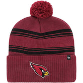 Arizona Cardinals '47 Fadeout Cuffed Knit Hat with Pom Cardinal