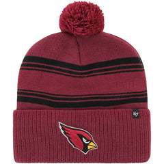 Arizona Cardinals '47 Fadeout Cuffed Knit Hat with Pom Cardinal