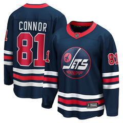 NHL Kyle Connor Winnipeg Jets Fanatics Alternate Breakaway Jersey - Navy