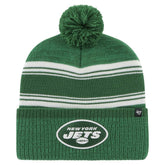 New York Jets '47 Fadeout Cuffed Knit Hat with Pom Green