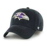 Baltimore Ravens '47 Franchise Logo Fitted Hat Black