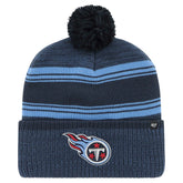 Tennessee Titans '47 Fadeout Cuffed Knit Hat with Pom Navy