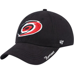 NHL Carolina Hurricanes '47 Women's Miata Clean Up Adjustable Hat - Black
