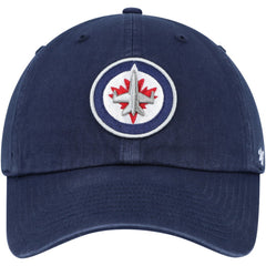 NHL Winnipeg Jets '47 Clean Up Adjustable Hat - Navy