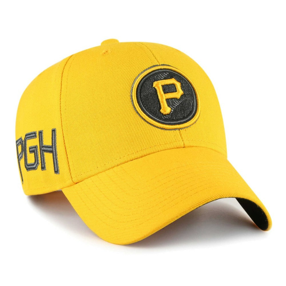 Pittsburgh Pirates '47 2023 City Connect MVP Adjustable Hat - Gold Hats