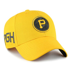 Pittsburgh Pirates '47 2023 City Connect MVP Adjustable Hat - Gold Hats