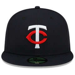 Minnesota Twins New Era 2023 Authentic Collection Home 59FIFTY Fitted Hat - Navy Hats