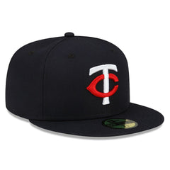 Minnesota Twins New Era 2023 Authentic Collection Home 59FIFTY Fitted Hat - Navy Hats