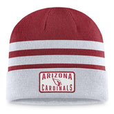 Arizona Cardinals Logo Cuffed Knit Hat Heather Gray