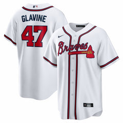 MLB Tom Glavine Atlanta Braves Nike Home Retired Player Replica Jersey - White