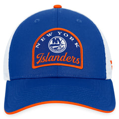 NHL New York Islanders Fanatics Fundamental Adjustable Hat - Royal/White