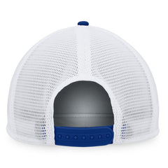 NHL Toronto Maple Leafs Fanatics Foam Front Patch Trucker Snapback Hat - Blue/White