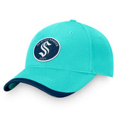 NHL Seattle Kraken Fanatics Fundamental Adjustable Hat - Light Blue