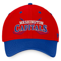 NHL Washington Capitals Fanatics Heritage Vintage Flex Hat - Red/Blue