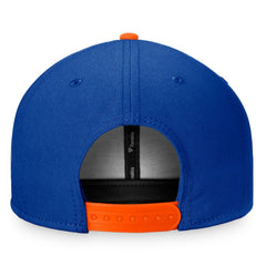 NHL New York Islanders Fanatics Fundamental Colorblocked Snapback Hat - Royal/Orange