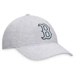 Boston Red Sox Fanatics Logo Adjustable Hat - Gray Hats