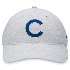 Chicago Cubs Fanatics Logo Adjustable Hat - Gray Hats