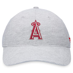 Los Angeles Angels Fanatics Logo Adjustable Hat - Gray Hats