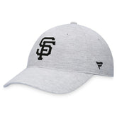 San Francisco Giants Fanatics Logo Adjustable Hat - Gray Hats