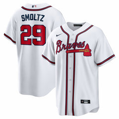 MLB John Smoltz Atlanta Braves Nike Home Retired Player Replica Jersey - White