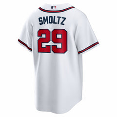 MLB John Smoltz Atlanta Braves Nike Home Retired Player Replica Jersey - White